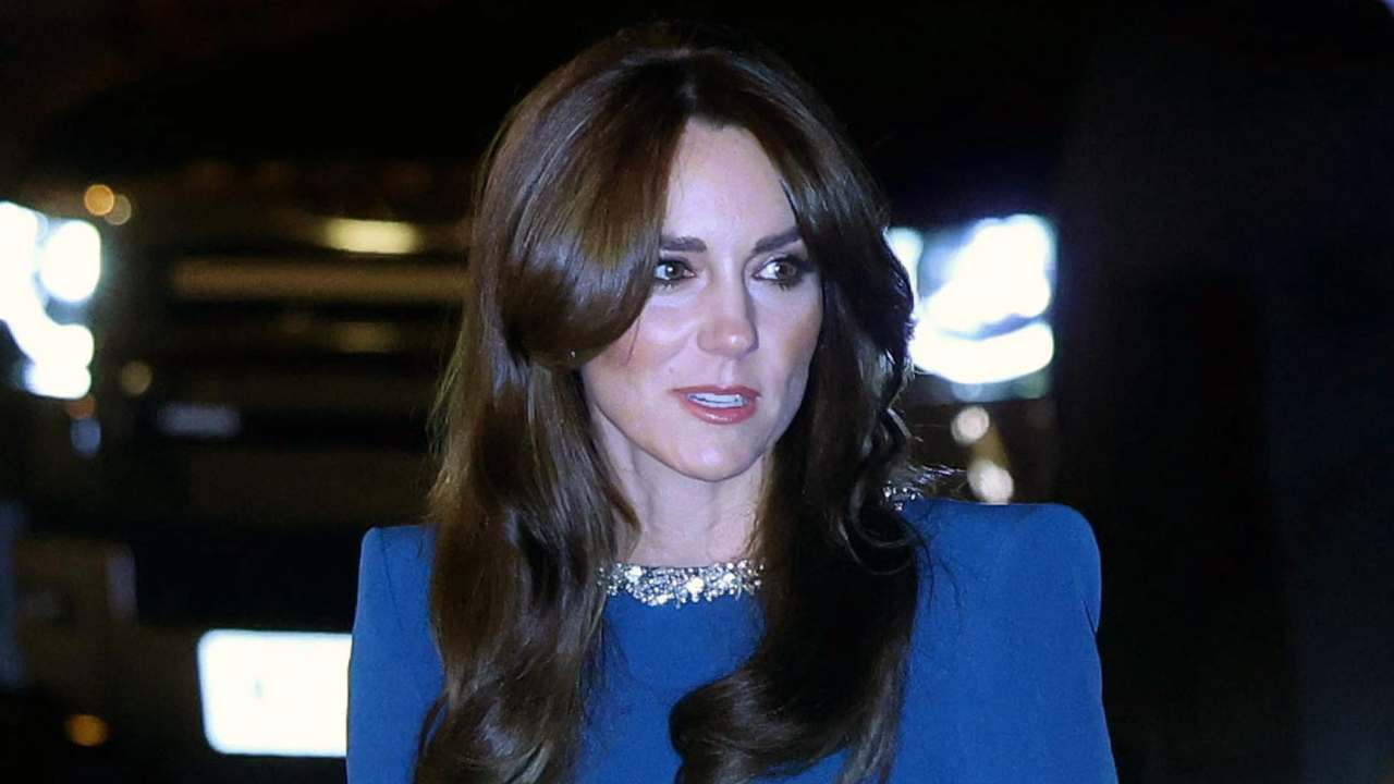 Kate Middleton abito blu