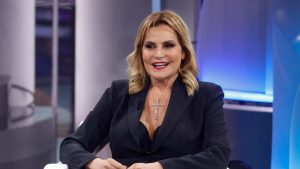 Simona Ventura Giacca Nera